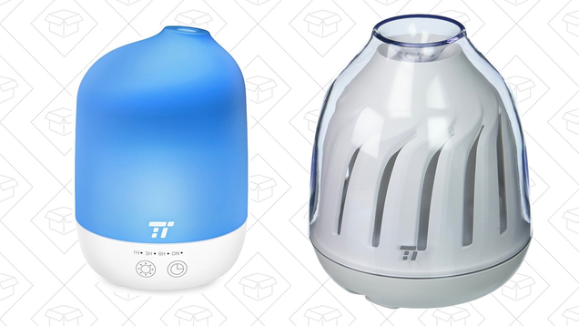 TaoTronics 300mL Aroma Diffuser with Touch Tontrols | $13 | Amazon | Use code KINJAAD5TaoTronics 120mL No-Beep Sound Essential Oil Diffusers | $10 | Amazon | Use code KINJAAS7
